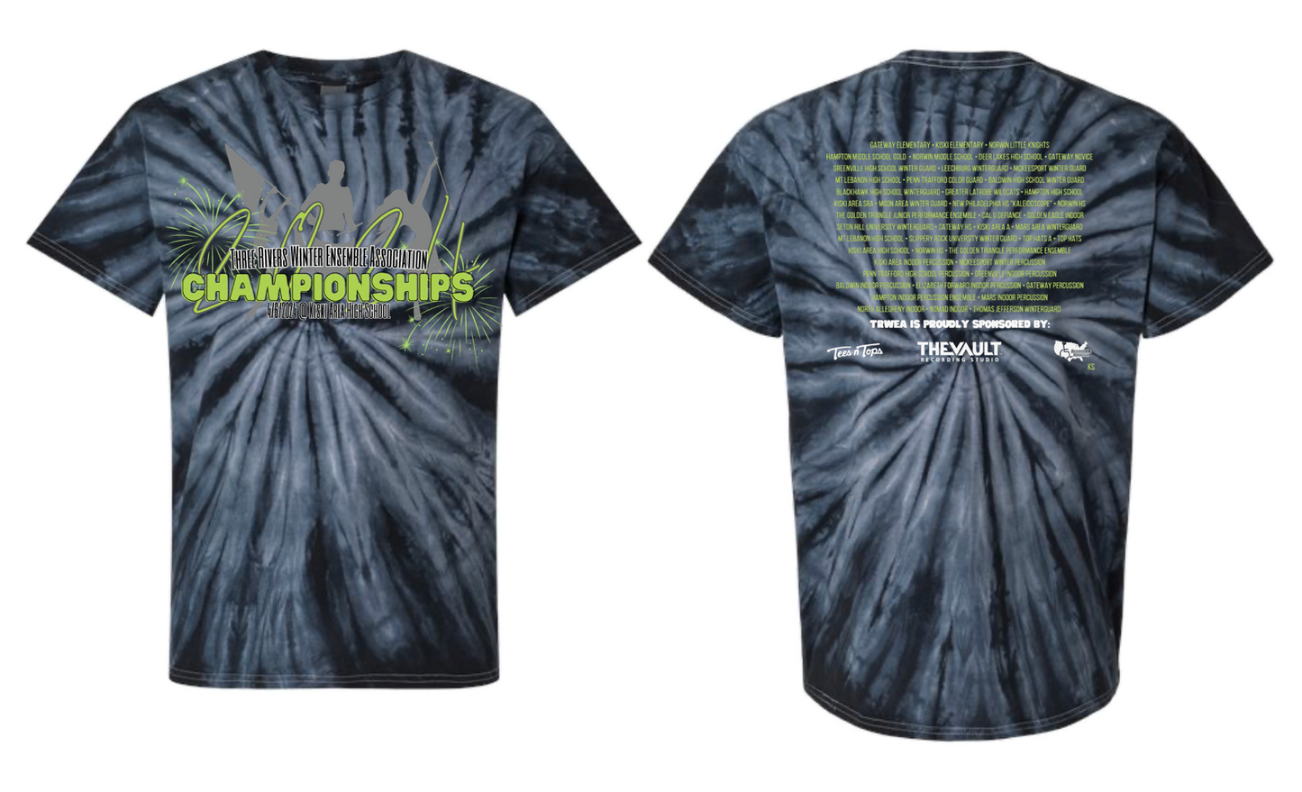 TRWEA 2024 championship Tie Dye shirt