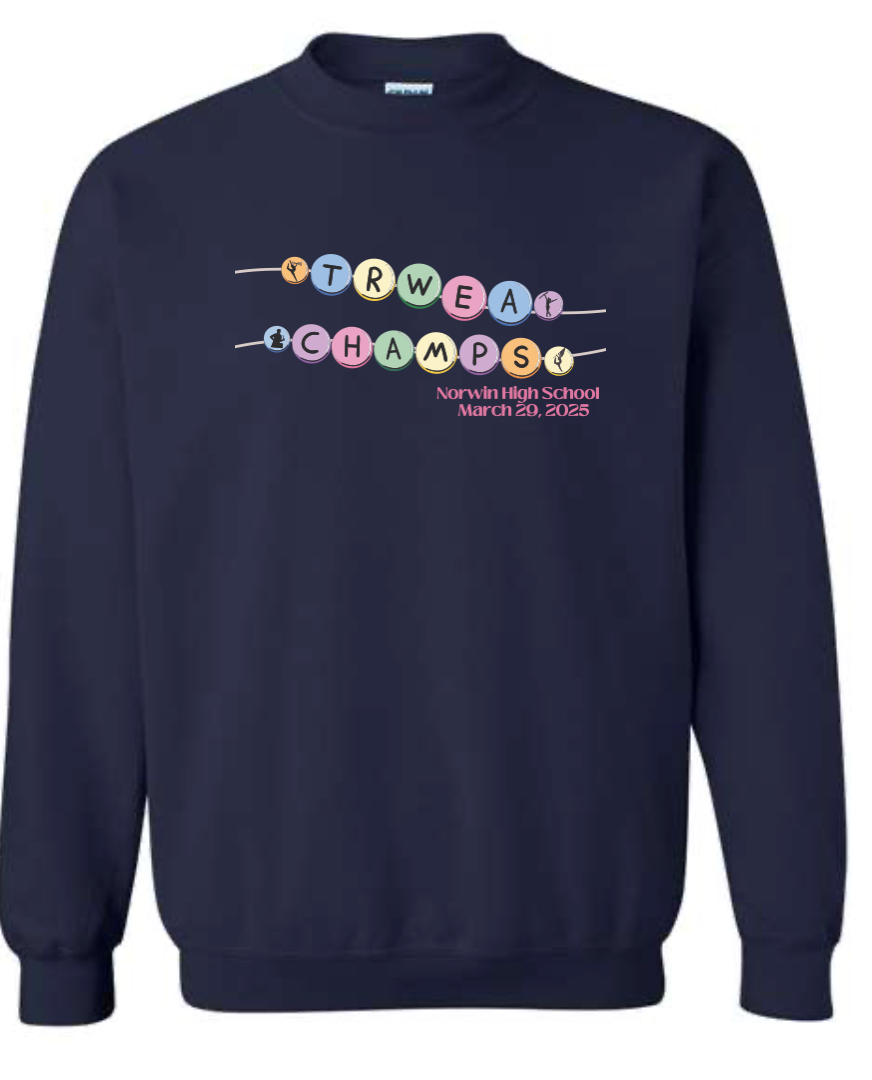 CHAMPION CREWNECK- Bracelet Logo