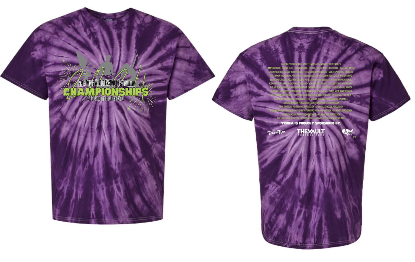 TRWEA 2024 championship Tie Dye shirt