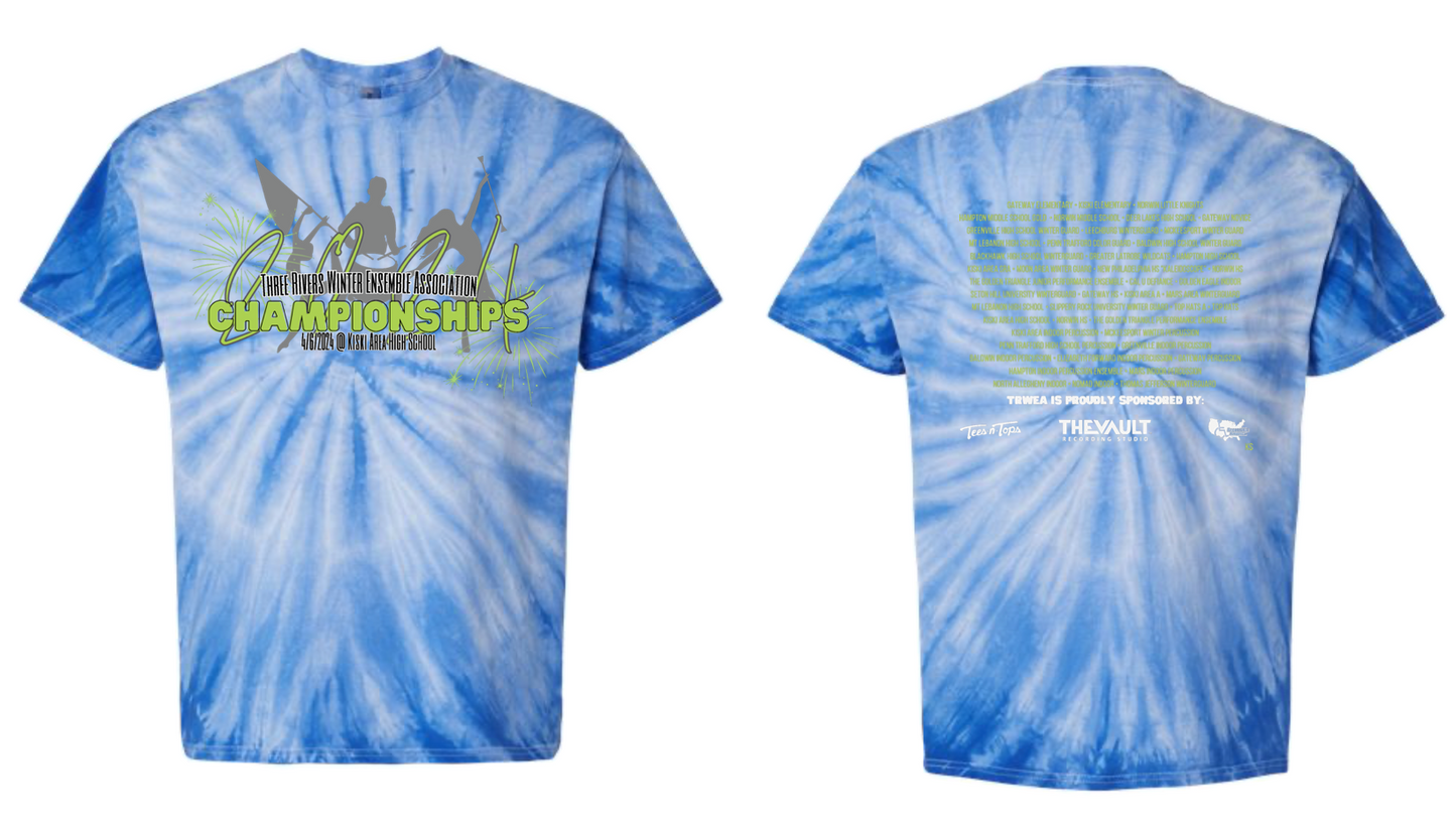 TRWEA 2024 championship Tie Dye shirt