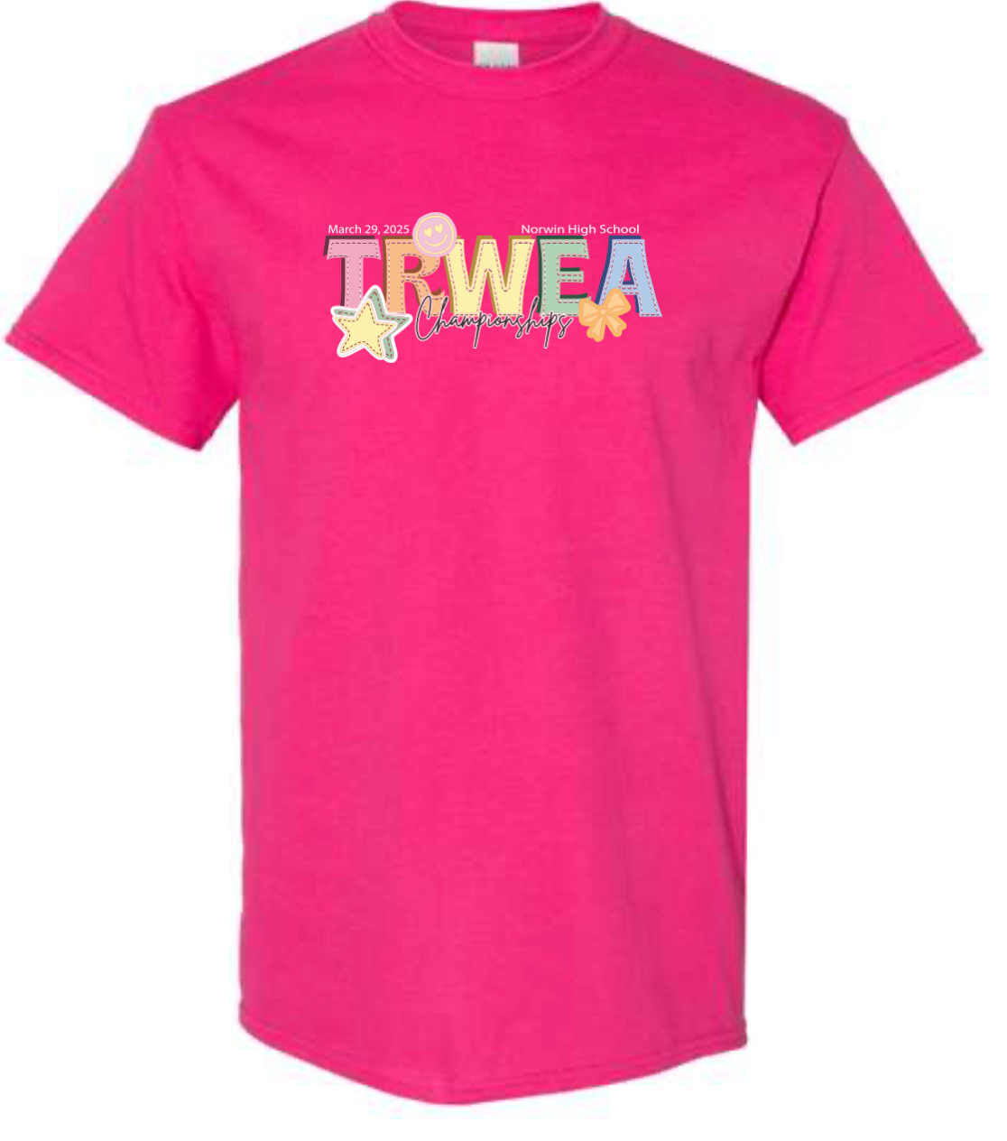 CHAMPION T-SHIRT- Star & Smilies Logo