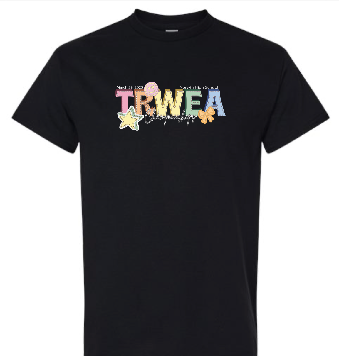 CHAMPION T-SHIRT- Star & Smilies Logo