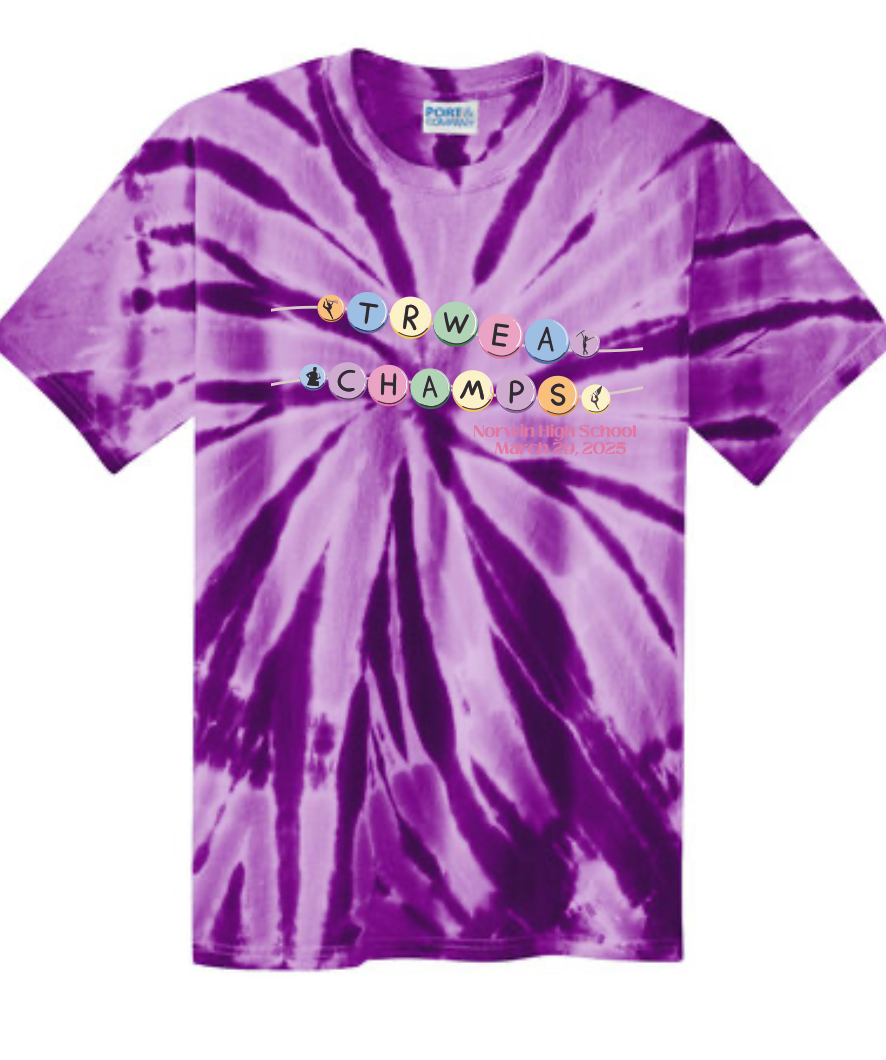CHAMPION TIE DYE T-SHIRT- Bracelet Logo