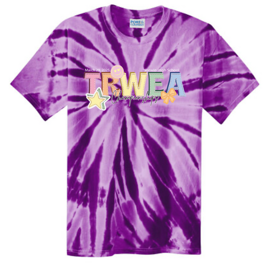 CHAMPION TIE DYE T-SHIRT- Stars & Smilies