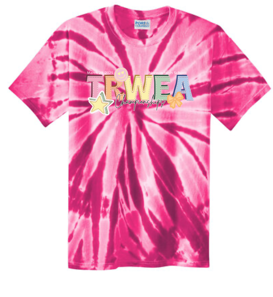 CHAMPION TIE DYE T-SHIRT- Stars & Smilies