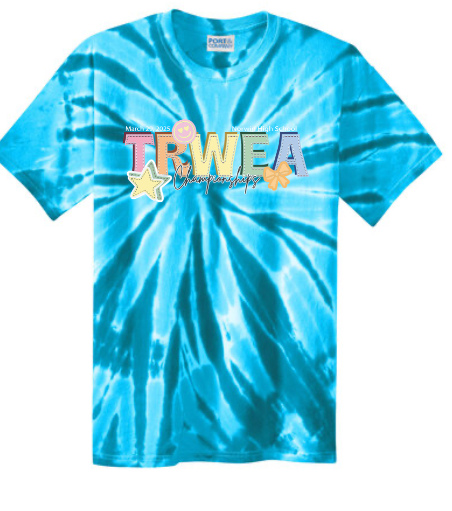 CHAMPION TIE DYE T-SHIRT- Stars & Smilies