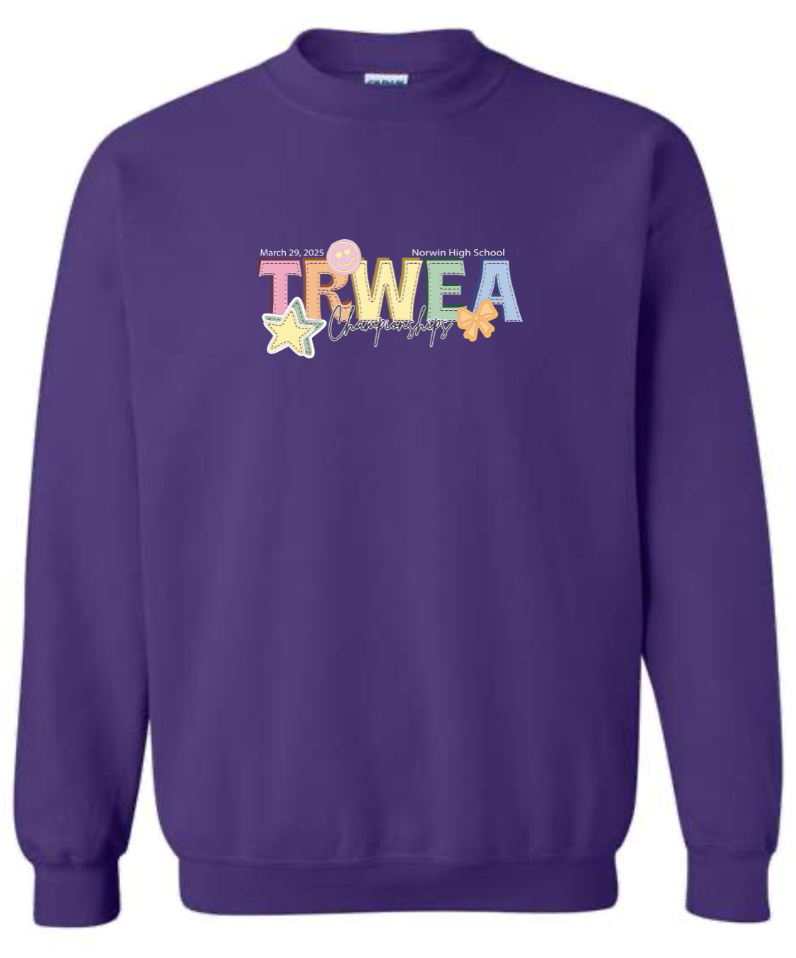 CHAMPION CREWNECK- Stars & Smilies