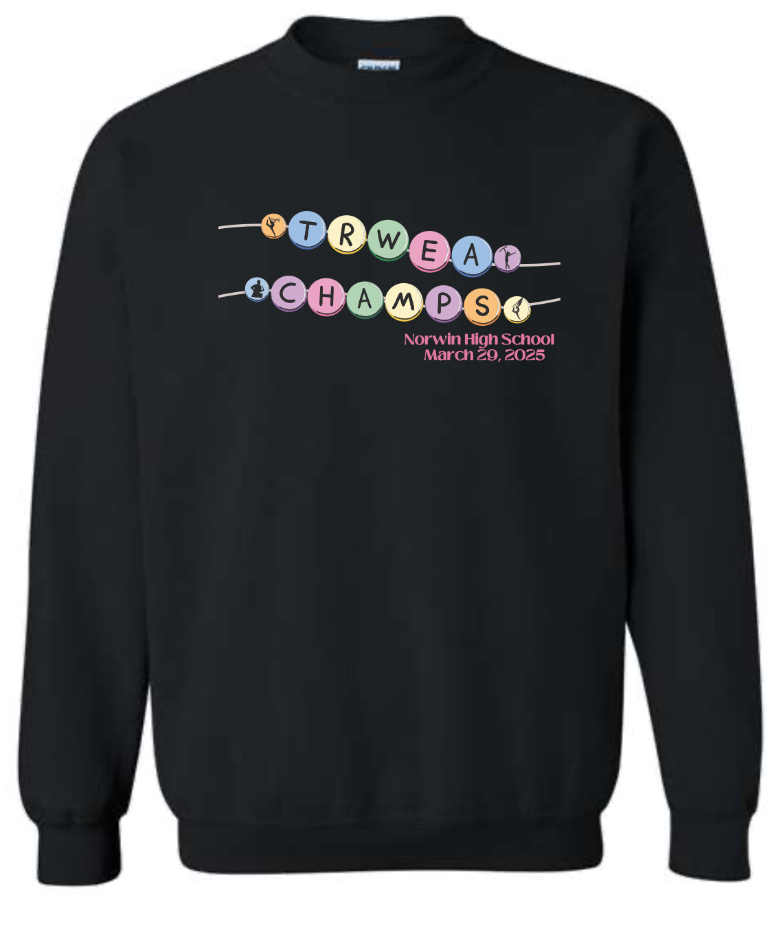 CHAMPION CREWNECK- Bracelet Logo