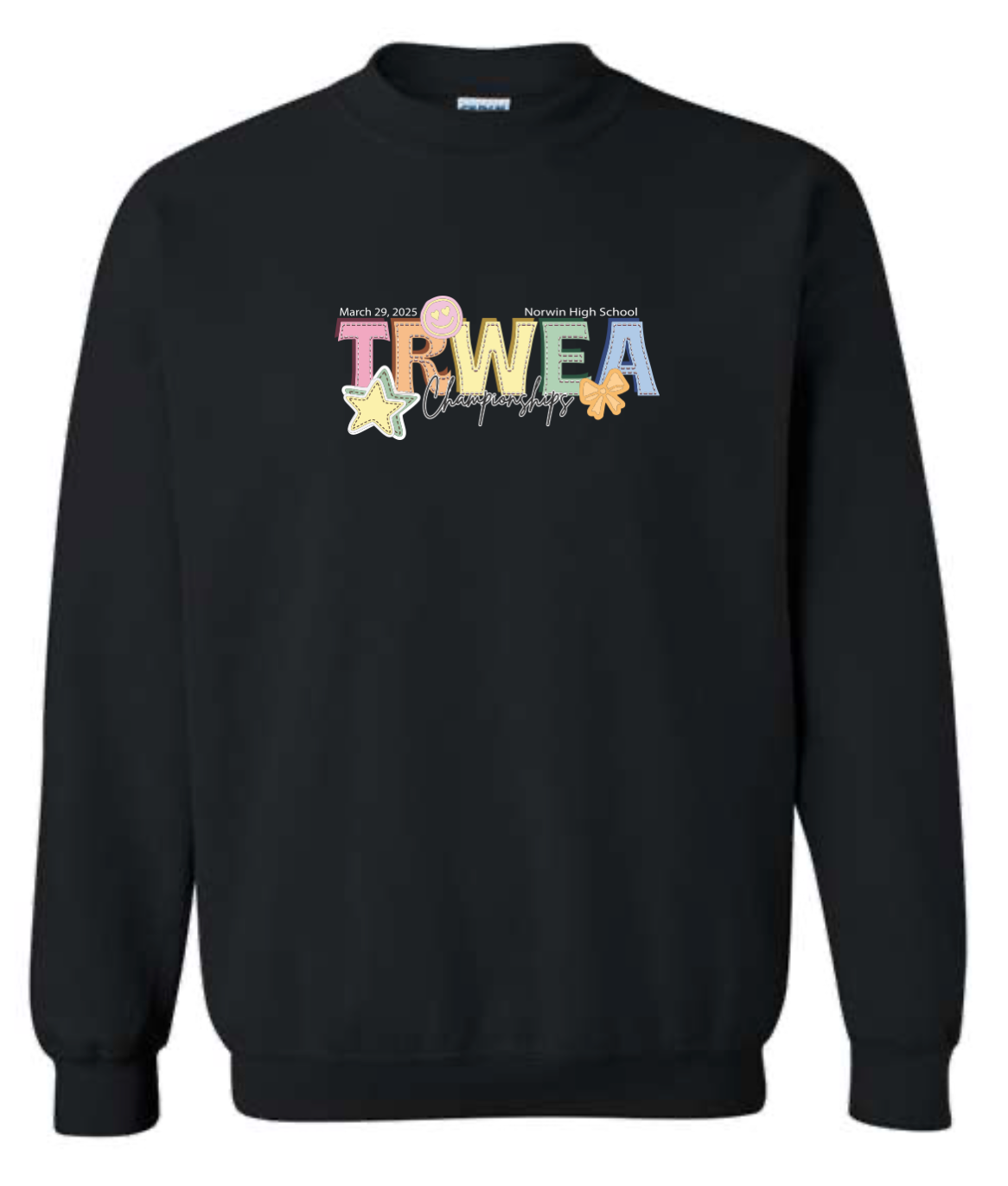 CHAMPION CREWNECK- Stars & Smilies