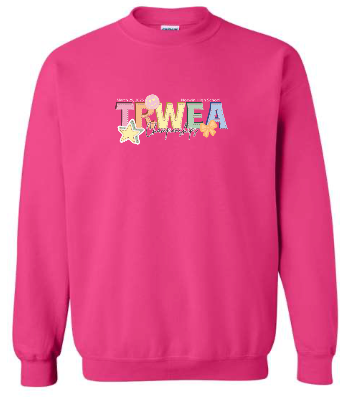 CHAMPION CREWNECK- Stars & Smilies