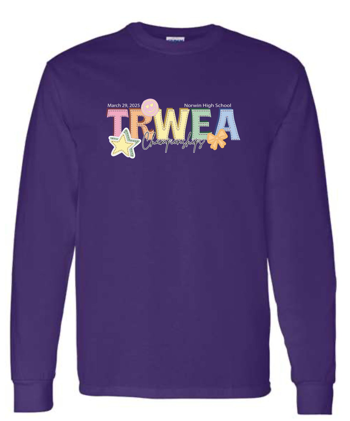 CHAMPION Long Sleeve- Smilies & Stars