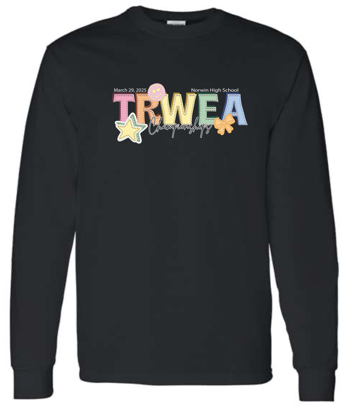 CHAMPION Long Sleeve- Smilies & Stars