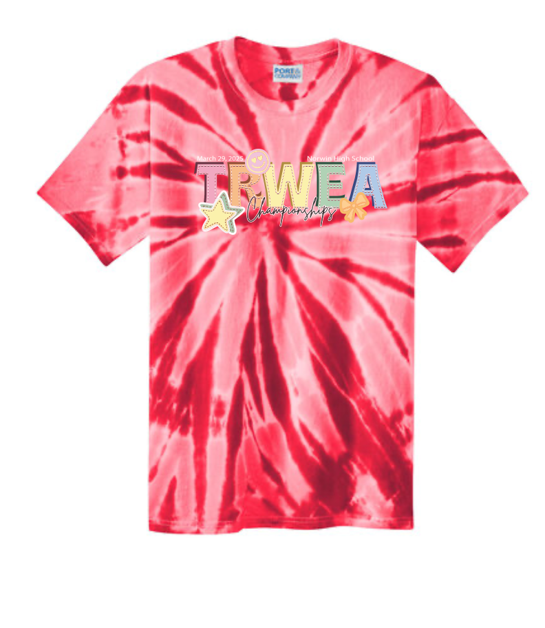 CHAMPION TIE DYE T-SHIRT- Stars & Smilies